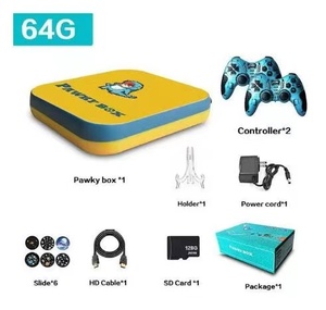 नवीनतम प्यारा Pawkey बॉक्स 2 वायरलेस नियंत्रकों के साथ वीडियो गेम कंसोल 30000/50000 + खेल 64gb Tf कार्ड रेट्रो खेल - Product Image 3