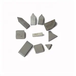 P30 ,YG6,YG8 C120,C125,A420,A425Z,B20,E20 tungsten cemented carbide brazed tips by KG price