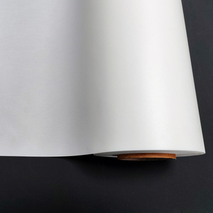 Tissu de bannière en polyester blanc recyclable 120 g/m², plusieurs largeurs, imperméable et résistant aux déchirures, pour <span class=keywords><strong>toile</strong></span> de peinture extérieure <span class=keywords><strong>tendue</strong></span> - Product Image 5