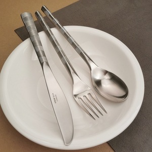 304 thép không gỉ <span class=keywords><strong>Flatware</strong></span> Set Bạc dao muỗng nĩa hàng ngày bữa ăn tối Cà Phê Trà món tráng miệng dao kéo - Product Image 3