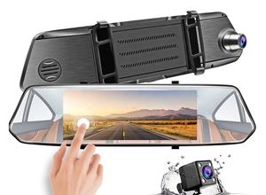 Cámara de Coche Relee Full HD 1080P con Pantalla Táctil, Cámara de Espejo Retrovisor, Caja Negra, Grabación de Vigilancia para Automóvil - Product Image 2