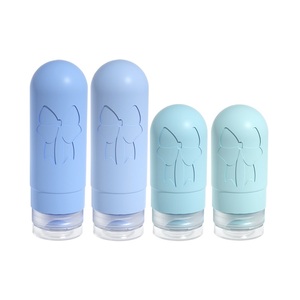 Set de Bolsas de Aseo Portátiles a Prueba de Fugas, Botellas de Silicona para Champú y Gel de Ducha, Envases de Viaje para Cuidado de la Piel - Product Image 2