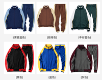 Survêtements de sport en maille respirante pour hommes, automne, haute qualité, 100% polyester, veste de jogging, logo imprimé numérique au niveau du dos