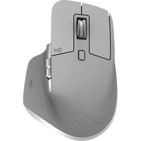 Souris sans fil Logitech MX Master 3 avec batterie rechargeable et fonction Flow pour un changement facile entre plusieurs ordinateurs