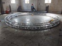 Estructura de Techo Circular de Aleación de Aluminio de Alta Resistencia, Capacidad de Carga de 500 kg, Sistema de Estructura de Techo para Conciertos, Festivales y Eventos al Aire Libre
