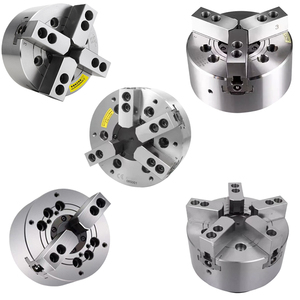 Mandrin hydraulique <span class=keywords><strong>creux</strong></span> à deux mors de 10 pouces, utilisé pour l'usinage de précision, offrant une sécurité et une fiabilité améliorées. - Product Image 2