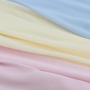 Fabrik Großhandel Krepp Chiffon Stoff Kostenlose Probe Shirt Stoff Premium Pearl Chiffon Stoff - Product Image 4