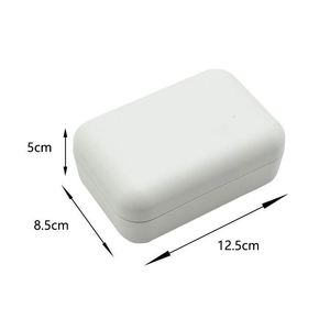 Wholesale Natural <b>Bamboo</b> Fiber Travel <b>Soap</b> Holder with Lid - Product Image 2