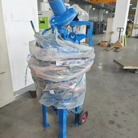 Machine de sablage à eau et à sable mobile sans poussière, certifiée CE, alimentée par compresseur d'air haute pression Tongbao, pour le sablage de graffitis