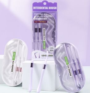 Cepillo interdental de ortodoncia, cerdas suaves para aparatos ortopédicos, puentes y huecos anchos, selección de hilo <span class=keywords><strong>dental</strong></span> - Product Image 2