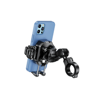 Support de téléphone pour moto Kewig, réglage à 360°, dispositif de libération rapide, mini support de téléphone pour scooter électrique, étanche