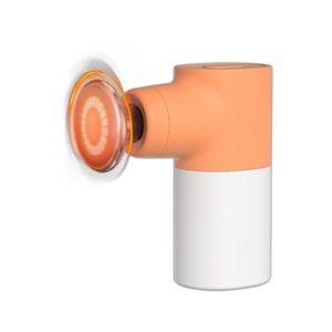 OEMODM Mini Massage Gun With <b>Heating</b> Function 1600-3200 Rpm Brushless Motor <b>USB</b> Rechargeable For Muscle Relaxation - Product Image 1