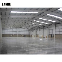 Grange commerciale préfabriquée moderne perche granges métalliques grange