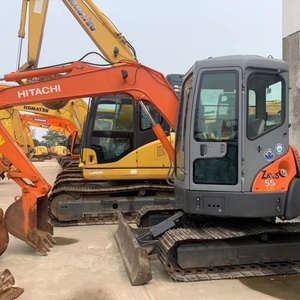 รถขุดตีนตะขาบฮิตาชิ ZX55 มือสอง ขนาด 5.5 ตัน รถขุดมือสองฮิตาชิ ZAXIS 55 รถขุดขนาดเล็กจากโรงงาน - Product Image 2