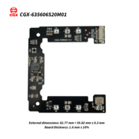 Accessoire de caméra de sécurité CCTV 12V, panneau de vision nocturne, carte infrarouge IR 3030, PCBA avec photosensible, OEM ODM personnalisé, 850nm 940nm