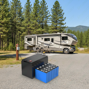 แบตเตอรี่ลิเธียม LiFePO4 12V 24V 100Ah 200Ah 300Ah 400Ah 500Ah 600Ah แบบ Deep Cycle สำหรับโซลาร์เซลล์ รถบ้าน และระบบออฟกริด - Product Image 2