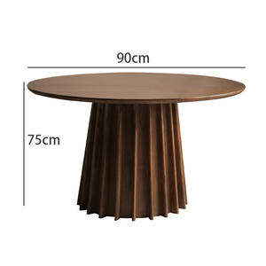 Table ronde <span class=keywords><strong>en</strong></span> <span class=keywords><strong>bois</strong></span> massif simple nordique style maison <span class=keywords><strong>petit</strong></span> restaurant <span class=keywords><strong>en</strong></span> rondins table ronde créative décontractée table basse - Product Image 1