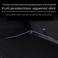 POUR 2024 TOYOTA TACOMA DOUCOMBLE CAB Tapis de coffre avec protection tous temps Tapis de seau arrière