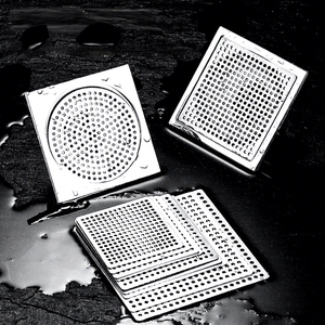 Grille de drain de sol perforée en acier inoxydable 304, style moderne et épuré, pour salle de bain, balcon, cuisine (OEM) - Product Image 2