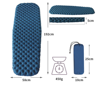 Tentes de camping glamping imperméable facile à transporter tapis de plage coussin camping en plein air gonflable tra lit matelas gonflable