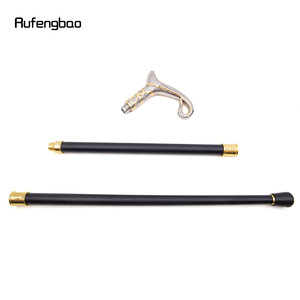 Canne de marche Rufengbao 92 cm en acier carbone, style britannique, design luxueux et tendance pour hommes - Product Image 4