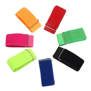 Sangles de liaison pour les jeux d'équipe, réglables, pour 2/3 personnes, bracelets de cheville pour les courses de relais, entraînement sportif coopératif - Product Image 1