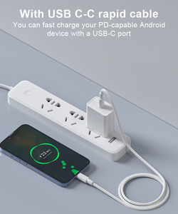 TKT Chargeur Mural Universel <span class=keywords><strong>20W</strong></span> USB-C Charge Rapide PD <span class=keywords><strong>Adaptateur</strong></span> <span class=keywords><strong>Secteur</strong></span> US pour Téléphones Mobiles Intelligents Appareils Écouteurs Caméras - Product Image 3