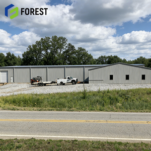 Structure en acier à ossature rigide antisismique pour appartement/entrepôt, idéale pour supermarché, bureau, parc, école, centre commercial, bâtiment - Product Image 1