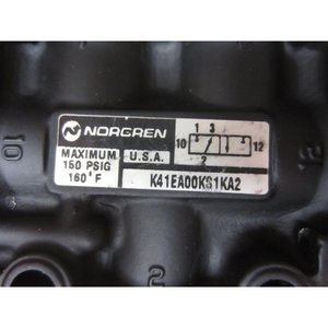 Válvula Neumática Norgren de 3/8 Pulgadas, 3 Vías, Accionada por Resorte, Sin Solenoide, 60 CFM, Fabricada en EE. UU. - Product Image 2