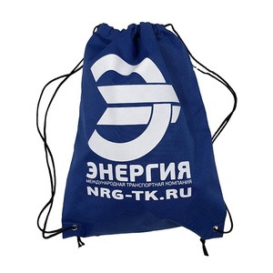 Custom Original Factory Promotional Gym Polyester Drawstring Bag - Product Image 5