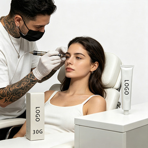 Crema para Tatuajes de Textura Suave Fantástica, 30g, Libre de Crueldad Animal, Cuidado Posterior para Estudio Personal y Artistas Profesionales de Tatuajes - Product Image 3