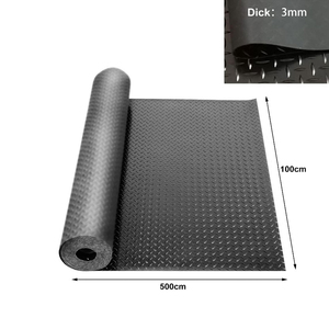 Rouleau de tapis en caoutchouc antidérapant à motif diamant, imperméable et résistant à l'usure, pour salle de sport, atelier, ferme, étable à vaches - Product Image 6