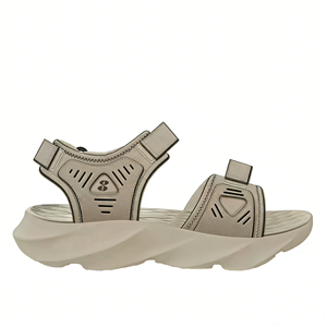 Sandalias de Plataforma con Suela de Goma para <span class=keywords><strong>Hombre</strong></span>, Zapatos Deportivos con Correa Ajustable y Suela Gruesa para Caminar al Aire Libre, Venta al por Mayor de Fábrica, OEM Personalizado - Product Image 3