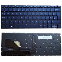 Nouveau pour HP Elite Dragonfly G1 G2 Max clavier rétro-éclairé sans cadre US