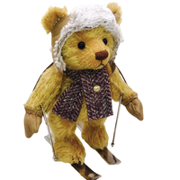 Ours en peluche snowboardiste très populaire avec casque de ski, jouet en peluche personnalisé, mini ours en peluche, ours en peluche skieur