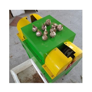Machine automatique de découpe des racines et des tiges d'ail, machine de découpe des racines d'ail pour l'élimination des pointes et des queues d'ail - Product Image 3