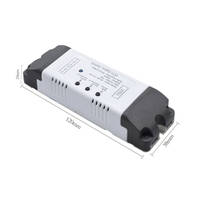 Tuya modul saklar WIFI RF 433mhz, AC/DC 7-32V 1/2/4 saluran relai nirkabel aplikasi kehidupan pintar Alexa Google rumah