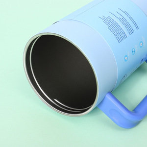 <span class=keywords><strong>Gobelet</strong></span> isotherme en acier inoxydable de 40 oz avec poignée et paille |   Mug de voyage isotherme à double couvercle pour le camping, la randonnée, les activités de plein air, style <span class=keywords><strong>bohème</strong></span> - Product Image 3
