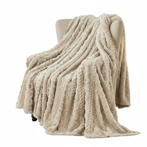 Coperta in pile corallo Aganear, morbida, leggera e calda, portatile, regalo per donna, per divano - Product Image 2