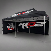 Tente pliante personnalisée avec impression, tente pliante imperméable pour logos de marque vibrants, graphismes accrocheurs et publicités visuelles