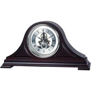 Grandfather Retro Table Desk <strong>Clock</strong> with Backlight Radio and Calendars-Wood <strong>Mantle</strong> Wall Decor - Product Image 2