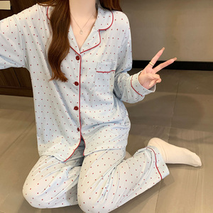 Fornitura di fabbrica prezzo più basso abbigliamento da notte da <span class=keywords><strong>donna</strong></span> <span class=keywords><strong>in</strong></span> <span class=keywords><strong>cotone</strong></span> latte da <span class=keywords><strong>donna</strong></span> set di abbigliamento da casa pigiama <span class=keywords><strong>vestiti</strong></span> per la casa - Product Image 4