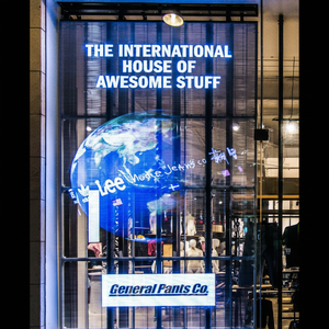 Pantalla LED transparente de fácil instalación para interiores/semi-exteriores, pantalla LED para publicidad en el centro comercial, en el exterior - Product Image 1
