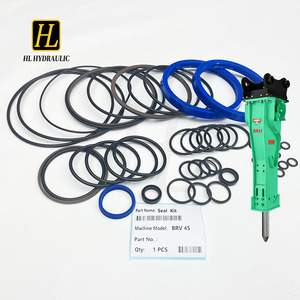 BRV45 Hoge Kwaliteit Hydraulische Breker Reparatie Afdichtingsset Op Maat of Standaard Maat Emmerafdichting Met Hydraulische Cilinder - Product Image 1
