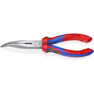 Pince coupante à fil Knipex 26 22 200 Vanadin Super à bec demi-rond - Product Image 1