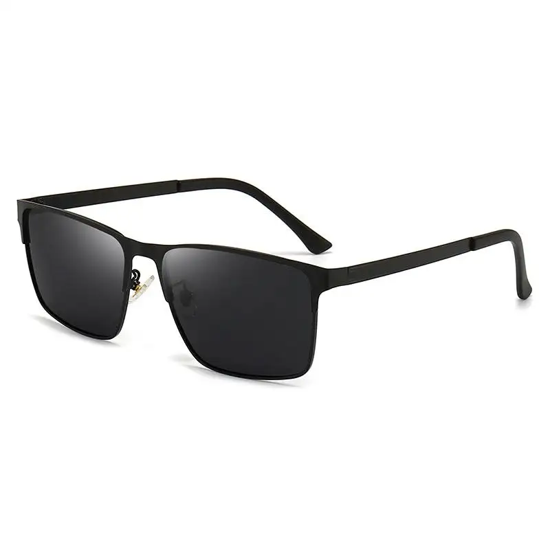2023 Double Beam Men's Vintage Classic Square Men's Polarized Sunglasses Fashion Driving Travel Fishing Glasses Men's Sunglasses