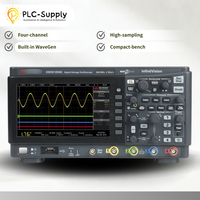 Oscilloscope numérique à 4 canaux DSOX1204G, 200 MHz, 2 GSa/s, oscilloscope de table pour systèmes de contrôle d'automatisation industrielle