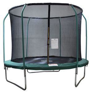 <span class=keywords><strong>Trampoline</strong></span> rond de 10 pieds pour adultes et enfants, taille personnalisée, avec filet de sécurité, rembourrage en mousse souple et en PVC - Product Image 5