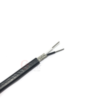 J type multibrin 2*7*0.3mm étamé isolé par PVC de maille de cuivre blindé JXVPV-IEC-CH fil de thermocouple