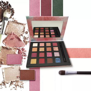 定制高显色眼影湿盘 发光竹眼影盘 私人品牌迷你眼影盘 - Product Image 2